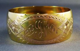 14k Gold Napkin Ring