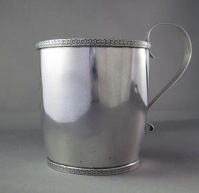 American Coin Silver Cup, made in Natchez, Mississippi, circa 1830